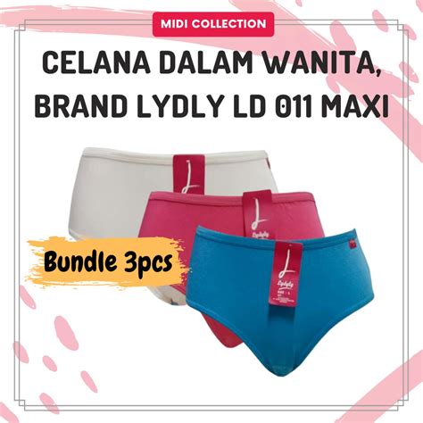 Jual Celana Dalam Wanita Brand Lydyly Art Cd L011 Maxi High Qualty
