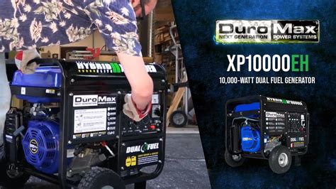 Duromax Xp10000eh 10000 Watt Electric Start Dual Fuel Hybrid Portable