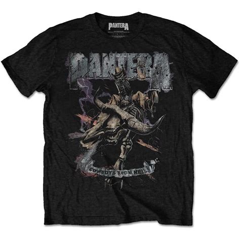 Pantera Vintage Rider T Shirt 2x Large Pantera Band Tshirts
