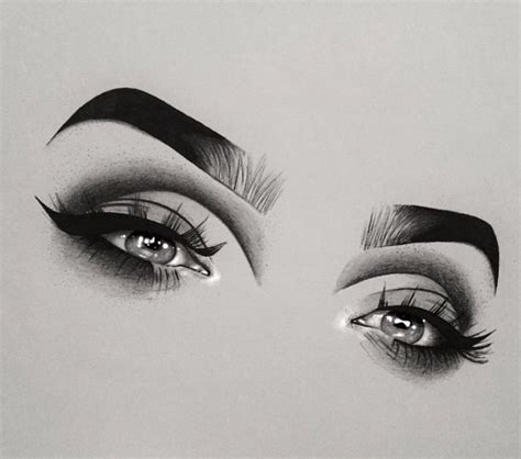 How To Draw Eyebrows With Brow Pencil Pin By Mallorie Brown On Salón De Belleza Bodewasude