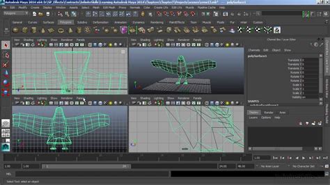 Autodesk Maya 2014 Tutorial Applying Custom Textures Youtube