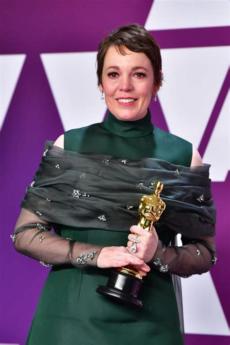 Pictured Olivia Colman Best Pictures From The 2019 Oscars Popsugar
