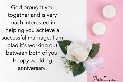 Christian Wedding Anniversary Wishes For Couple Parent Friends