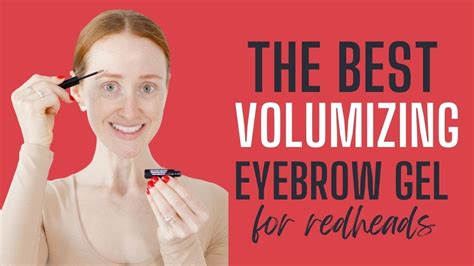 Redhead Brows In Seconds The Best Brow Gel For Redheads Youtube
