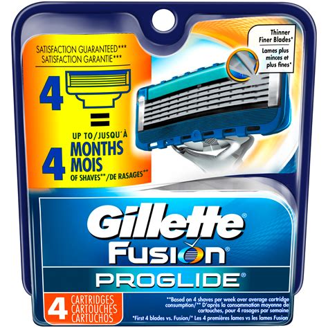 gillette fusion proglide power cartridge 4 pk shop your way online shopping and earn points on