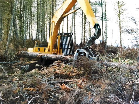 The Perfectly Built Logging Excavator