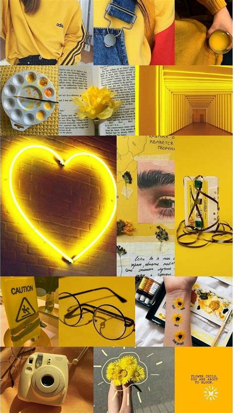 84 Cute Wallpaper Aesthetic Yellow Images Myweb