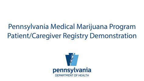 Visit medicalmarijuana.pa.gov (not on a mobile device) and find the registration form. Patient and Caregiver Resources