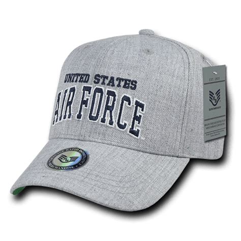 Us Air Force Official Heather Grey Military Caps Hats