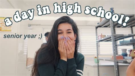 A Day In My Life At High School Youtube