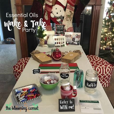 Hosting An Essential Oils Make And Take Party For The Holidays The