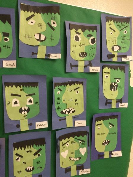 Pablo Picasso Frankenstein Halloween Art Projects Frankenstein