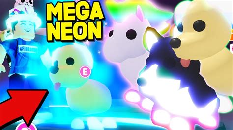 New Free Mega Neon Pets In Adopt Me Update Max Upgrade Roblox