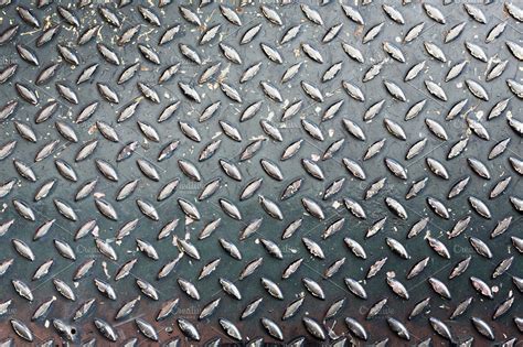 Diamond Metal Plate Texture High Quality Stock Photos ~ Creative Market