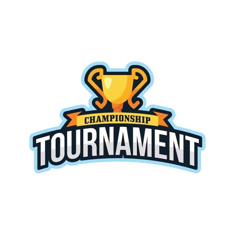 Premium Vector Tournament Sports League Logo Emblem
