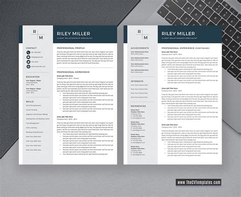In this cv format guide we'll show you exactly how to choose which cv format is best for you. Professional CV Template for Word, Unique CV Format ...