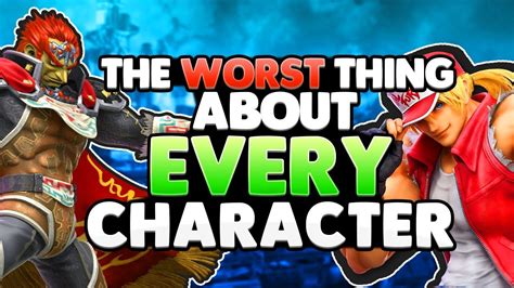 The Worst Thing About Every Character Super Smash Bros Ultimate