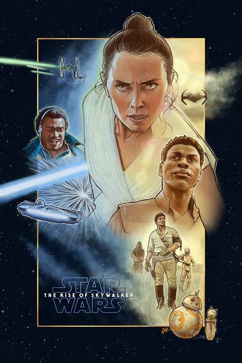 Star Wars The Rise Of Skywalker Posterspy Star Wars Film Rey Star