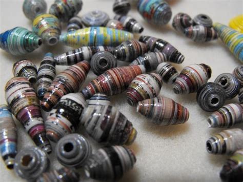 Rolled Paper Beads Beautiful Paper Beads Paper Crafts Crafty Craft