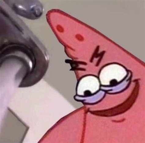 Patrick Evil Face Meme