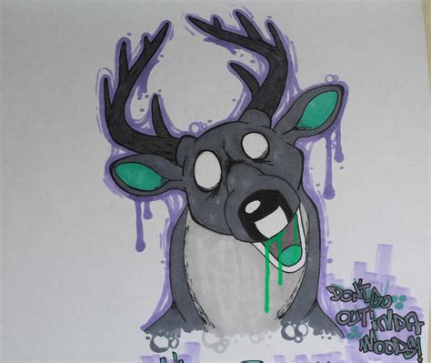 Zombie Deer By Devoshi99 On Deviantart