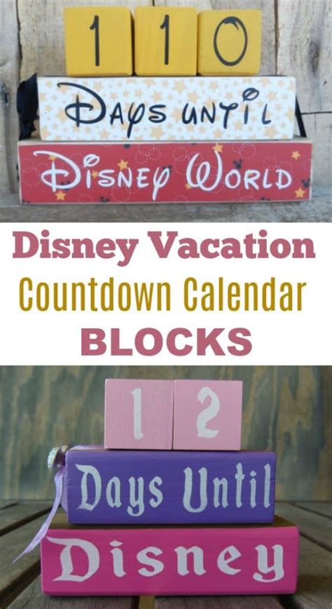 8 Fun Disney Countdown Calendars And Activities Three Kids Three