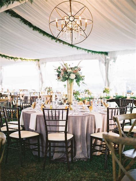 Outdoor Wedding Tent Decoration Ideas We Love