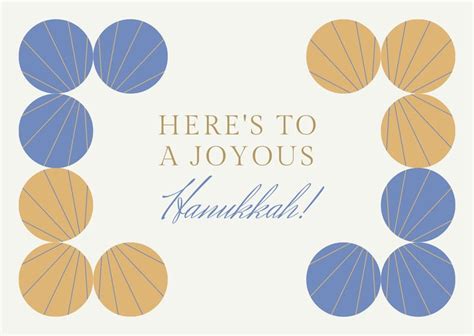 Free Printable Customizable Hanukkah Card Templates Canva