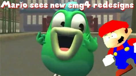Sm64mario Sees New Smg4 Redesigns Youtube
