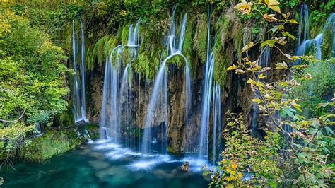 Hd Wallpaper Plitvice National Park Beautiful Turquoise Lakes