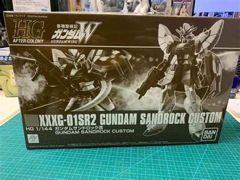 Hg 1144 Gundam Sandrock Custom 興趣及遊戲 玩具 And 遊戲類 Carousell