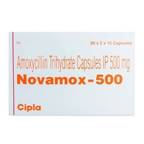 Amoxycillin Trihydrate Capsules Ip At Rs 110strip एमोक्सिसिलिन