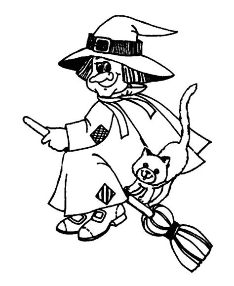 Evil Witch Coloring Pages At Getdrawings Free Download