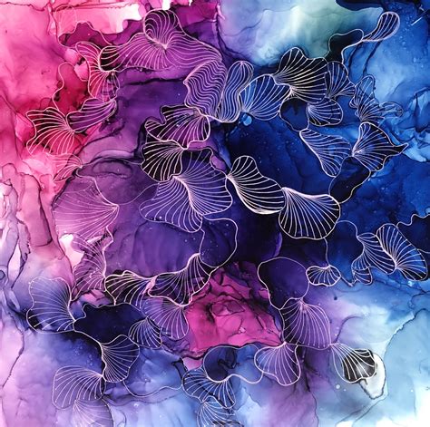 Abstract Watercolor Art Abstract Nature Watercolor And Ink