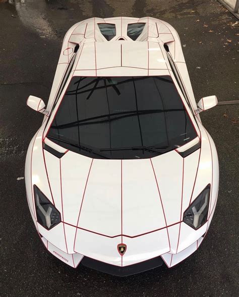 Lamborghini Aventador Roadster Painted In Rosso Mars And Wrapped In