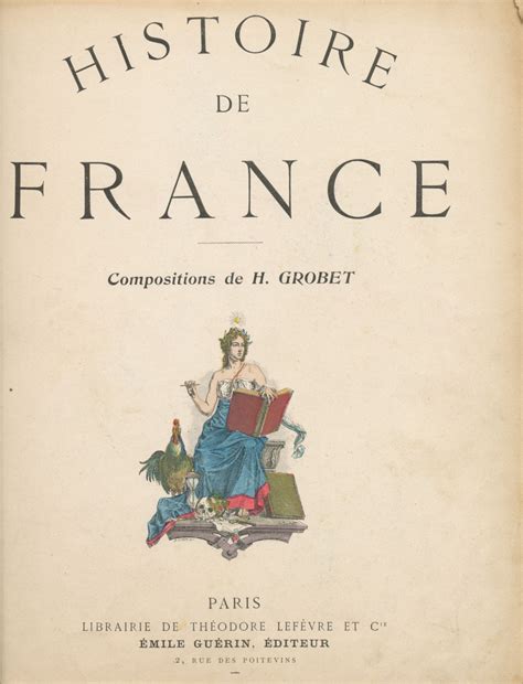 Histoire De France Illustration H Grobet