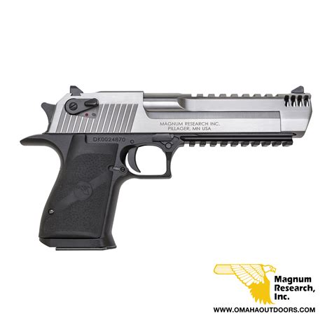 Magnum Research Desert Eagle L6 Pistol 8 Rd 44 Mag Stainless Slide