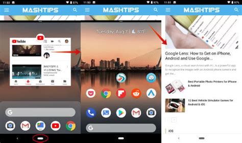 How To Enable Split Screen On Android Pie Mashtips