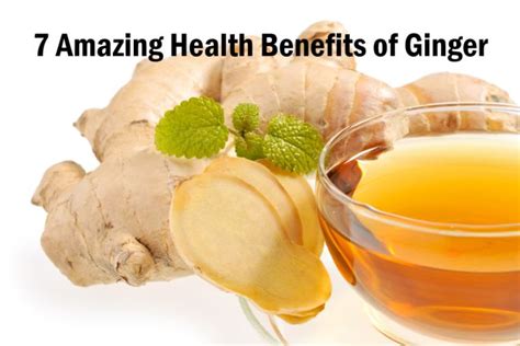 7 Health Benefits Of Ginger Real Food For Life