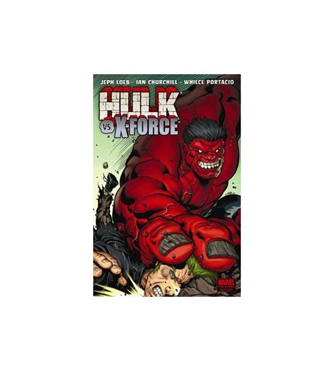 Marvel Hulk Vs X Force Hc Comic Book Visiontoys