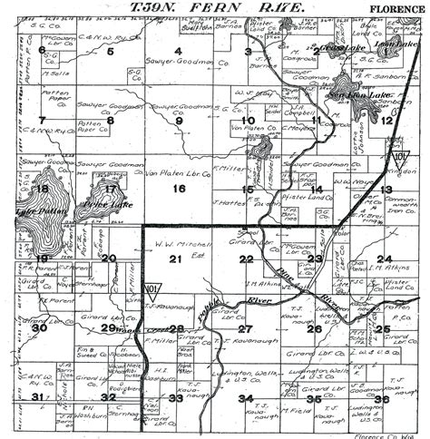 Welcome To Florence Wisconsin Plat Maps