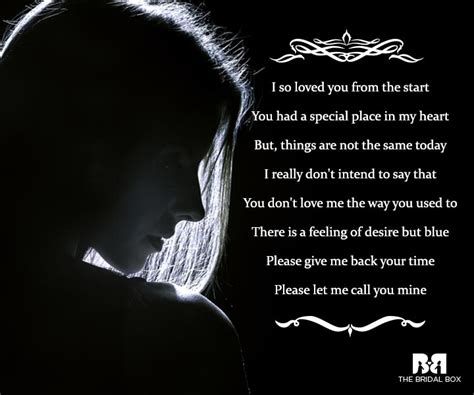 10 Sad Love Poems For Him That Best Express Your Dejection