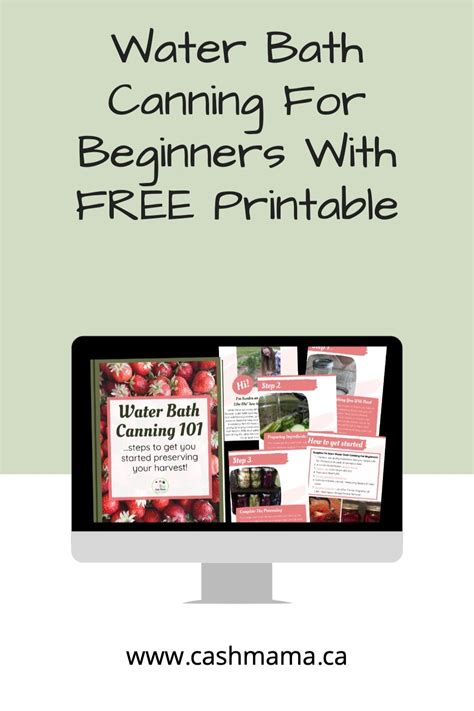 Water Bath Canning For Beginners in 2021 | Canning, Easy canning, Water