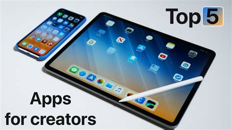 Top 5 Ipad Apps For Creators In 2019 Youtube