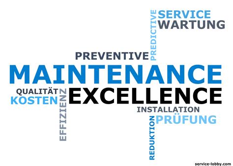 Maintenance Excellence In Wenigen Schritten Erreichen Servicelobby