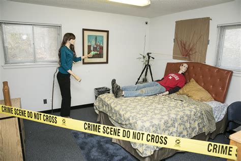 Crime Scene House Gmu College Of Science