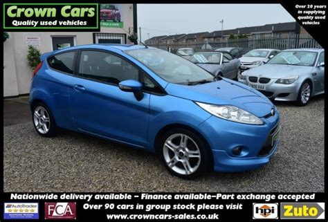 Ford Fiesta 16 Zetec S 3 Door Blue 2010 Model Beautiful Example In