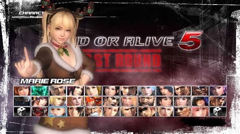 Buy Dead Or Alive 5 Last Round Marie Rose Christmas Costume Microsoft