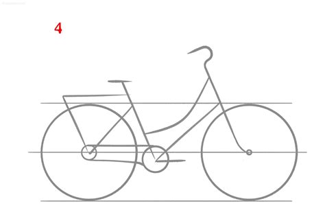 Bike Drawing How To Draw An Bike Step By Step