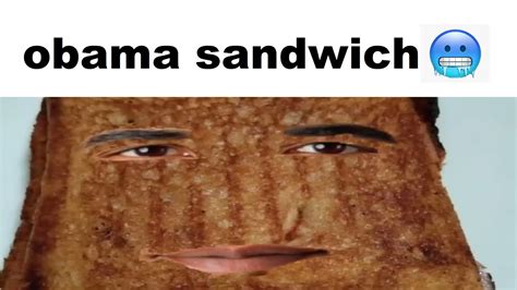 Grilled Cheese Obama Sandwich 🥶 Youtube